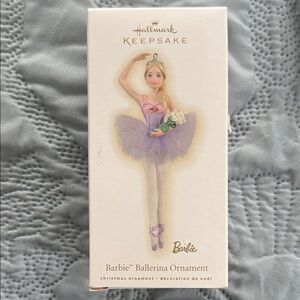 Hallmark Keepsake Barbie Ornament in Purple and Pink